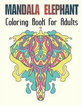 Elephant Mandala Coloring Book For Adults