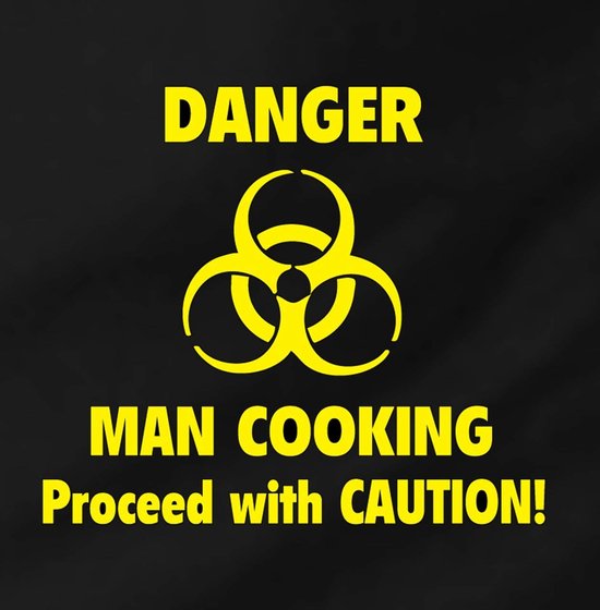 Gift House International Danger Man Cooking - Cuisine prise avec chapeau