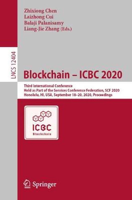 Blockchain ICBC 2020 - cover