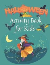 Halloween Activity Book for Kids