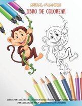 Animal gracioso - Libro de colorear - Libro para colorear con divertidas, faciles y relajantes paginas para colorear para amantes de los animales