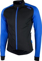 Rogelli Caluso 2.0 Fietsshirt - Lange Mouwen - Heren - Zwart, Blauw - Maat L