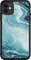 Blauw, Marmer Blauw, Glass TPU