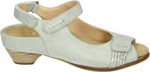 Verhulst 5153 - Volwassenen Sandalen met hakDames Sandalen - Kleur: Blauw - Maat: 41