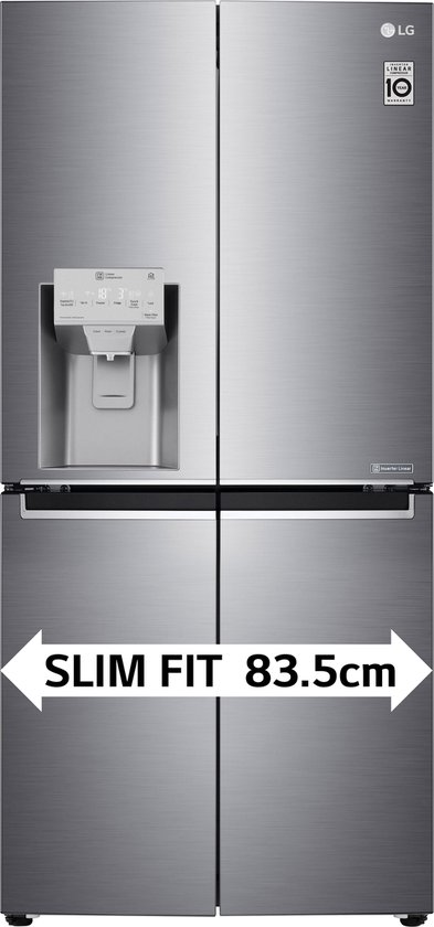 LG GML844PZAE frigo américain Autoportante E Acier inoxydable | bol.com