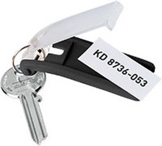 Clips DURABLE, plastique, 70 x 30 x 10 mm, 6 / PU
