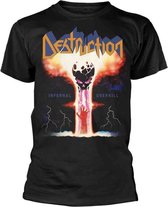 Destruction Heren Tshirt -XXL- Infernal Overkill Zwart