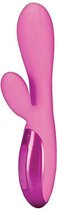 UltraZone -  Tease 6x Rabbit Style Silicone Vibe - Pink