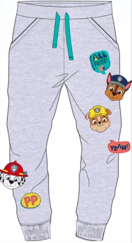 Paw Patrol jogging - broek - grijs 