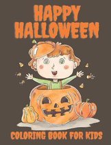 Happy Halloween Coloring Book For Kids