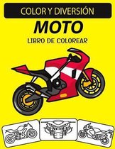 Moto Libro de colorear