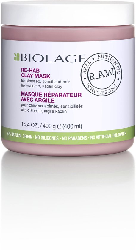 Matrix Biolage R.A.W. Re-Hab Mask haarmasker Unisex 400 ml