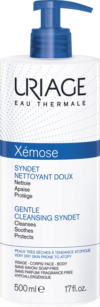 Goedkoopste Uriage - Fine cleansing cream gel for dry to atopic skin Xémose (Gentle Cleansing Syndet) (U