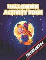 Halloween Activity Book for Kids ages 4-8