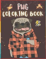 Pug Coloring Book