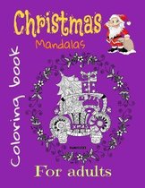 Christmas mandalas coloring book for adults