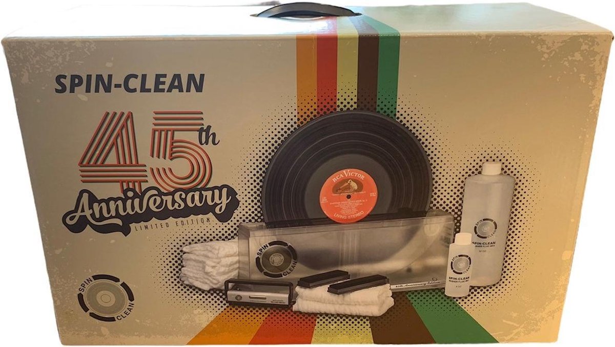 Platen cleaning LP Pro-ject Spin Clean Record Washer MKII 45th Anniversary   bol.com