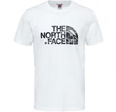 The North Face S/S WOOD DOME TEE heren shirt wit