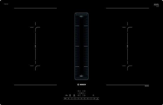 Bosch Serie 6 PVQ811F15E kookplaat Zwart Ingebouwd 80 cm Inductiekookplaat zones 4 zone(s)