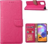 Xssive Telefoon Hoesje voor Samsung Galaxy A22 5G - Book Case - Pink