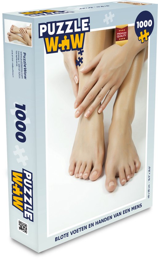 Puzzel Blote voeten en handen van een mens - Legpuzzel - Puzzel 1000  stukjes volwassenen | bol.com