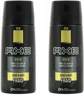AXE Gold Deo Spray - DUOPAK - 2 x 150 ml