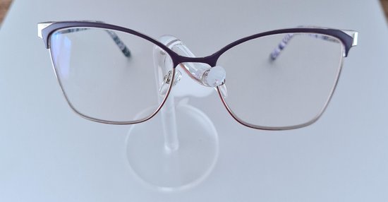 Minimaal rijstwijn Luchten Op maat gemaakte bril met anti-blauw licht / bril met transparante glazen  van uw... | bol.com