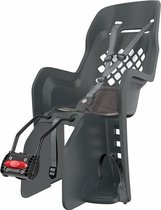 Polisport fietszitje achter Joy CFS framebevestiging donkergrijs