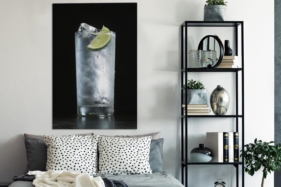 Toile d'alcool en verre froid 2cm 80x120 cm - Tirage photo sur toile (Décoration murale salon / chambre)