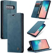 Samsung Galaxy S10 Plus Casemania Hoesje Emerald Green - Portemonnee Book Case