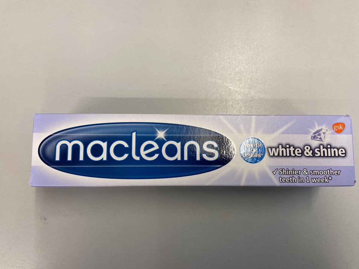 Macleans White and Shine - 100 ml - 5 pack