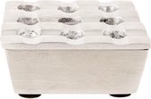 Kitchen & Deco Asbak Square - Aluminium -7,5x7,5x(H)3,5cm