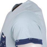 Deeluxe - Heren T-shirt - Oasis - Blauw