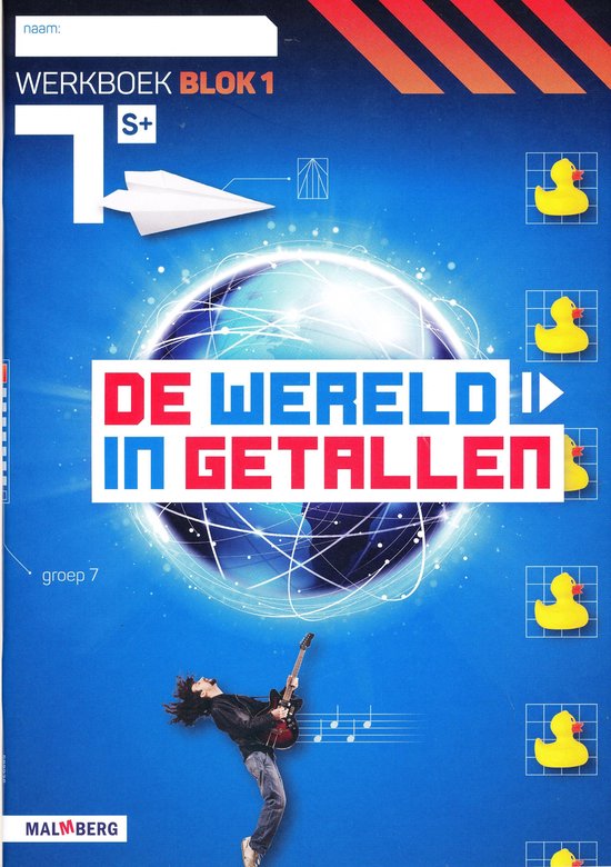 De wereld in Getallen versie 5 groep 8 werkboek FS Blok 1 8720334328749 Boeken