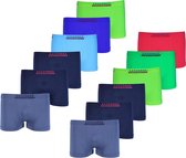 Jongens ondergoed - Microfiber jongens onderbroeken - VOORDELIGE 12 PACK Onderbroek - Boxershort maat 164/170 SJ11