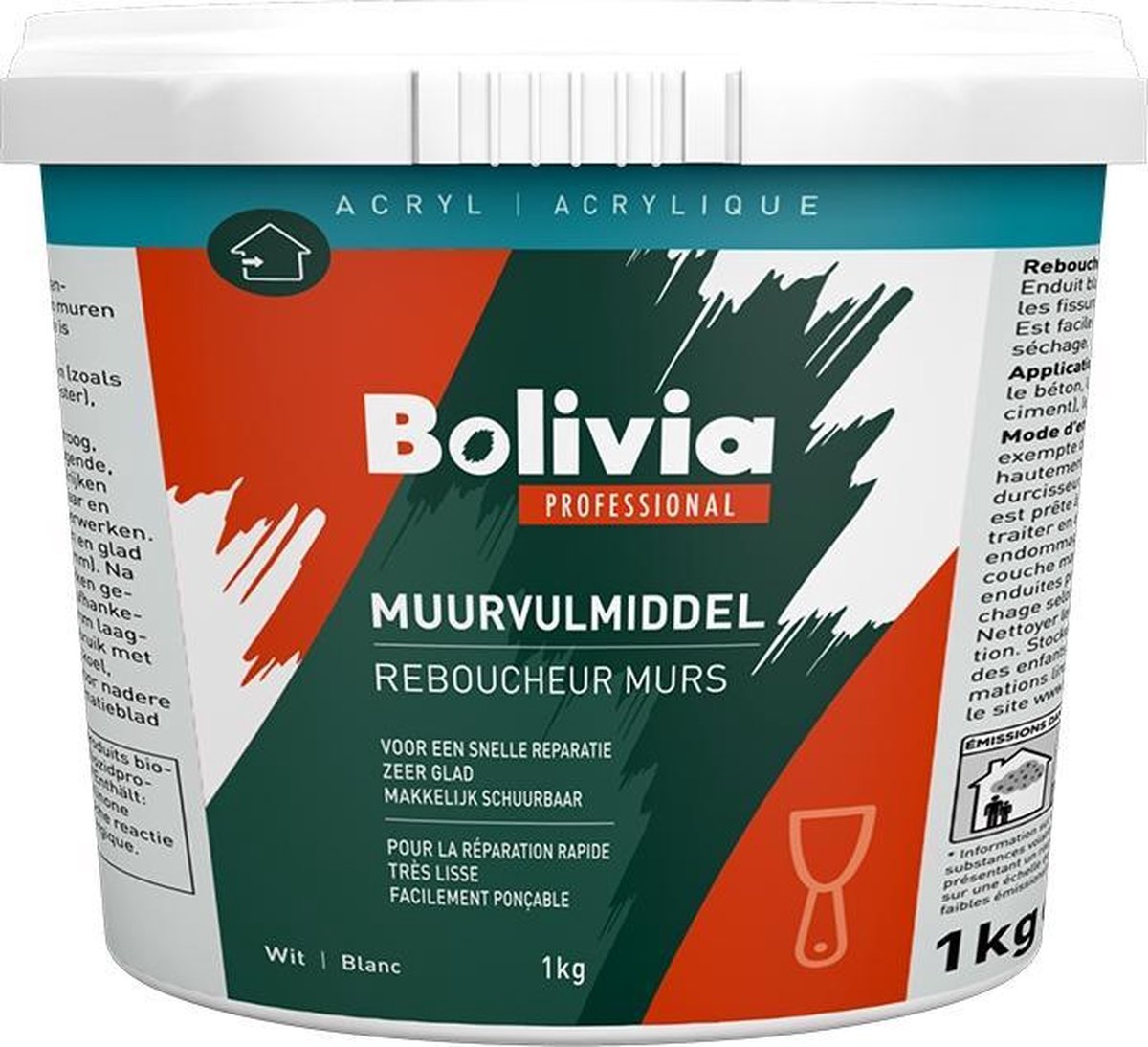 Bolivia Muurvulmiddel - 1 kilo pot