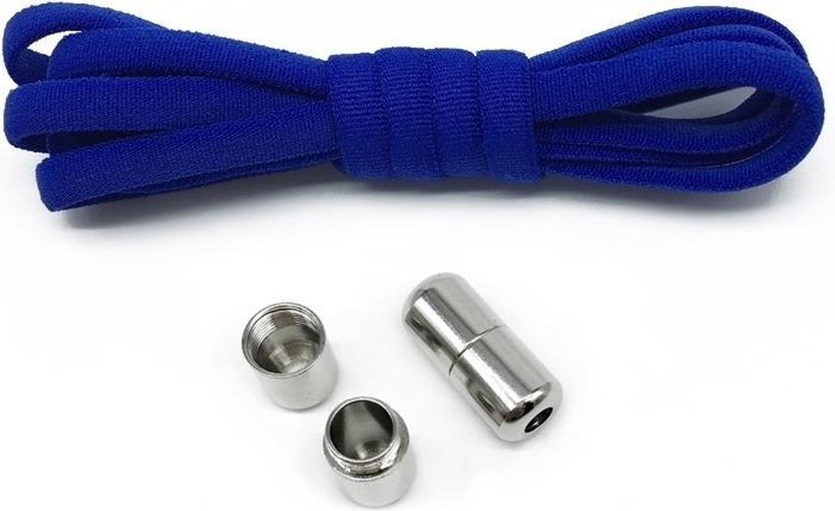 Elastische Veters - schoenveters - Niet meer strikken - Blauw