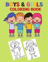 Boys and Girls Coloring Book