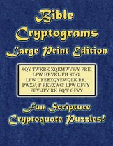 Bible Cryptograms Large Print Edition
