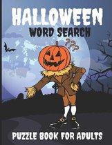 Halloween Word Search Puzzle Book For Adults