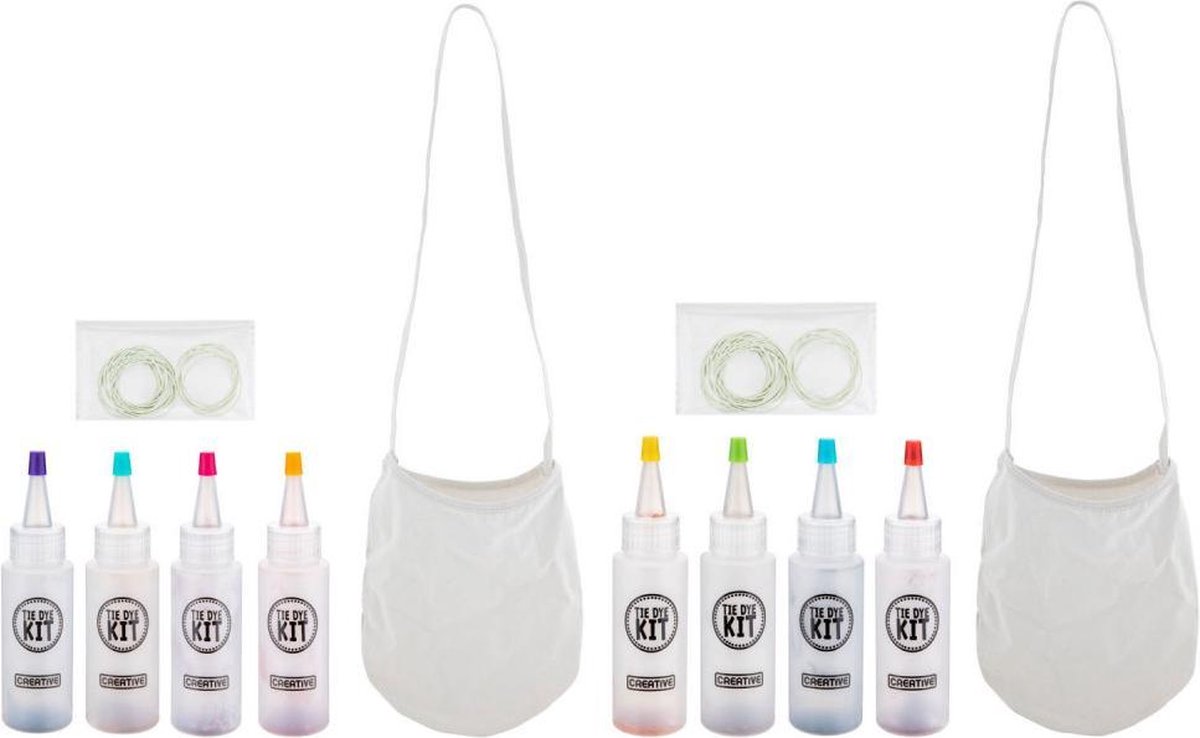 Tie dye kit Grafix 2 pakketten beide tie dye kits voorzien van Verf