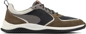 Clarks - Heren schoenen - Puxton Run - G - olive combi - maat 10,5