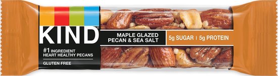 Be-Kind - Maple Glazed Pecan Seasalt - 12 x 40 gram