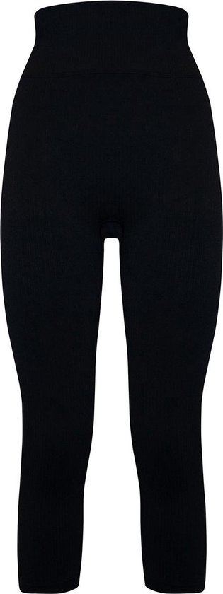 MAGIC Bodyfashion Loungewearbroek Cropped Legging Black Vrouwen - Maat XL