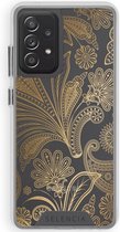 Selencia Fashion Extra Beschermende Backcover Galaxy A52(s) (5G/4G) - Paisley Gold