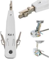 Pinces A&K LSA - Pince de montage LSA avec ciseaux pour UTP RJ45 - RJ11 - Cat5 - Cat5e - Cat 6 - Testeur de câbles Internet - Ethernet - Lan - RNIS - Téléphone - Câbles Réseau
