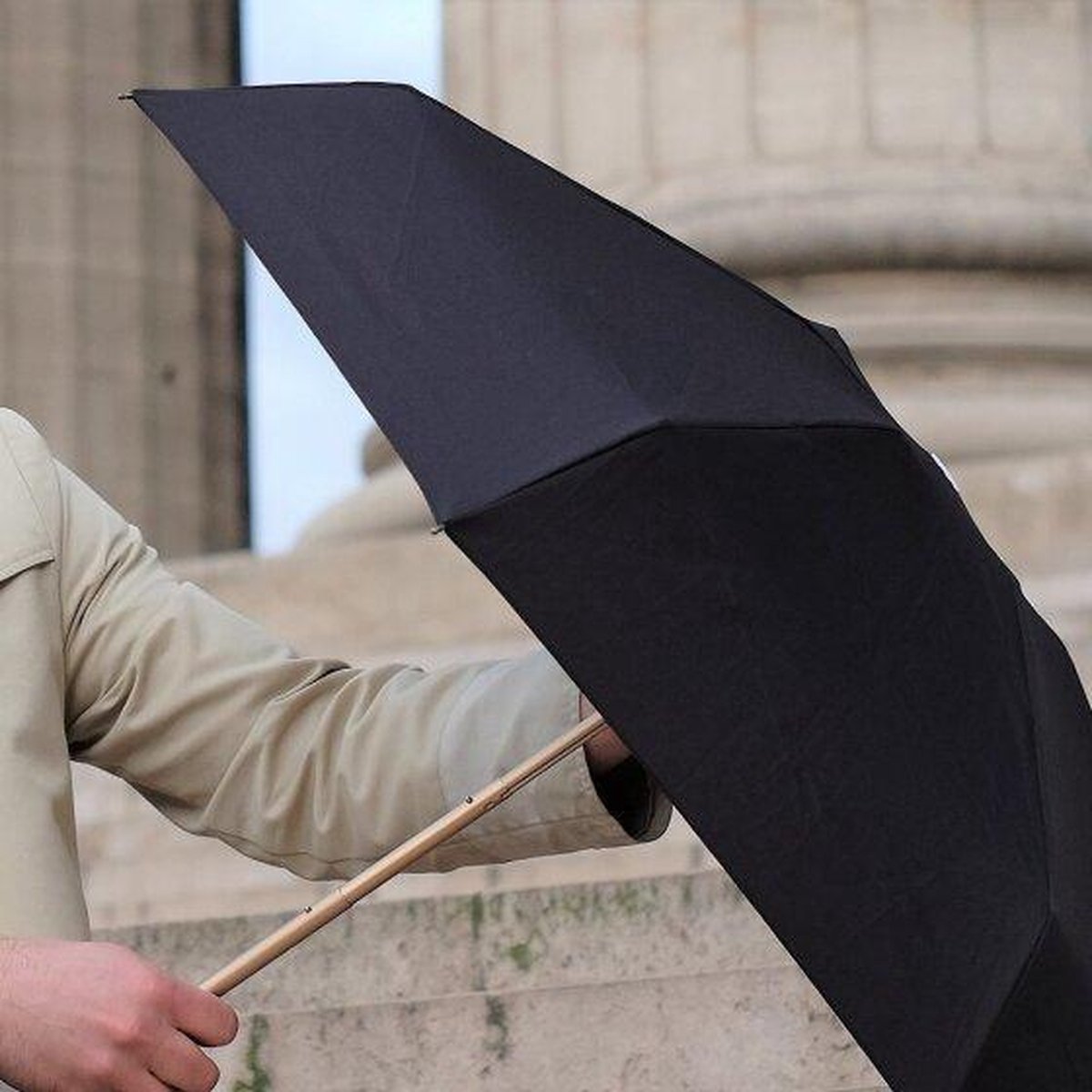 Anatole paraplu Alice beige / black | bol.com