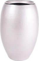 Plantenwinkel Vase cresta deep pink roze hoge bloempot voor binnen 20 cm