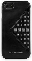 iDeal of Sweden Statement Case Flap Pocket voor iPhone 8/7/6/6s/SE Beatstuds Glossy Black - Flap Pocket