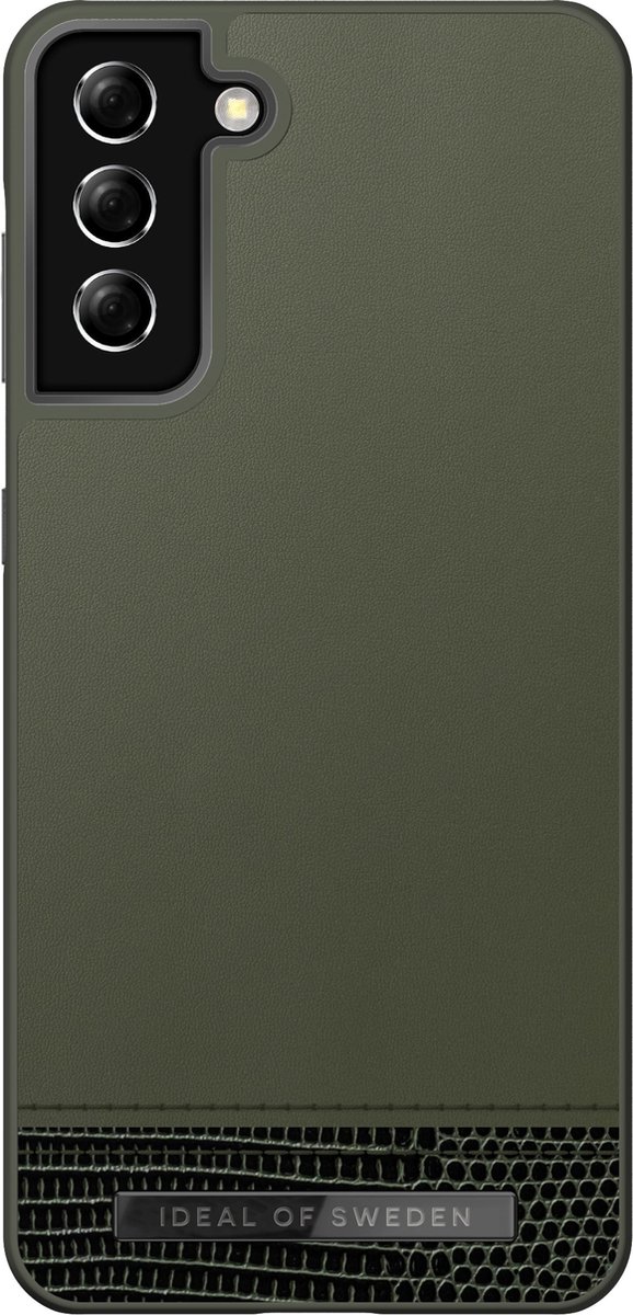 ideal of sweden atelier case unity geschikt voor samsung galaxy s21+ metal woods